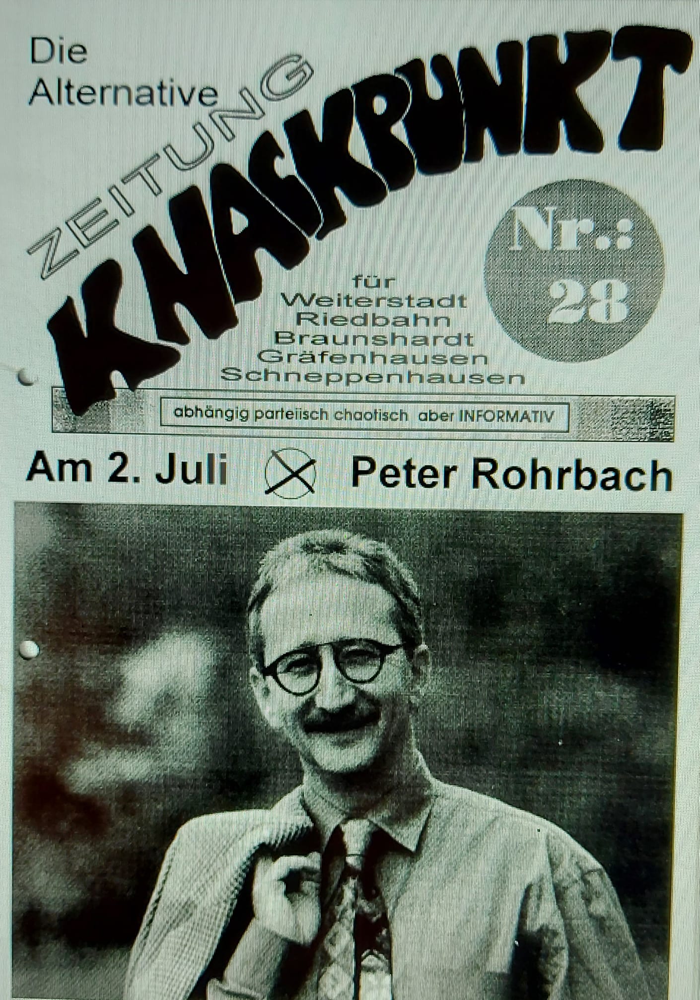 Nr. 28 –  Aus dem Jahr 1995